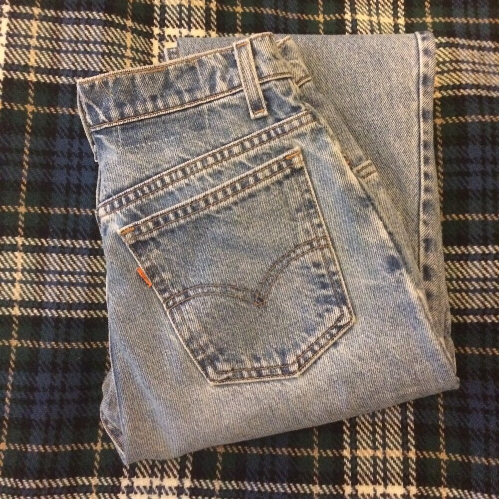 Vintage Levi's tapered jeans (24-25W, size XS/S)